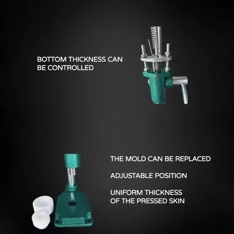 Manual Egg Tart Crust Presser Machine Dessert Pudding Cup Cake Forming Machine Egg Tart Shell Press Machine