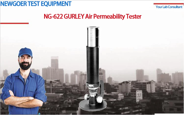 GURLEY Air Permeability Testing Machine Air Permeance Resistance Tester