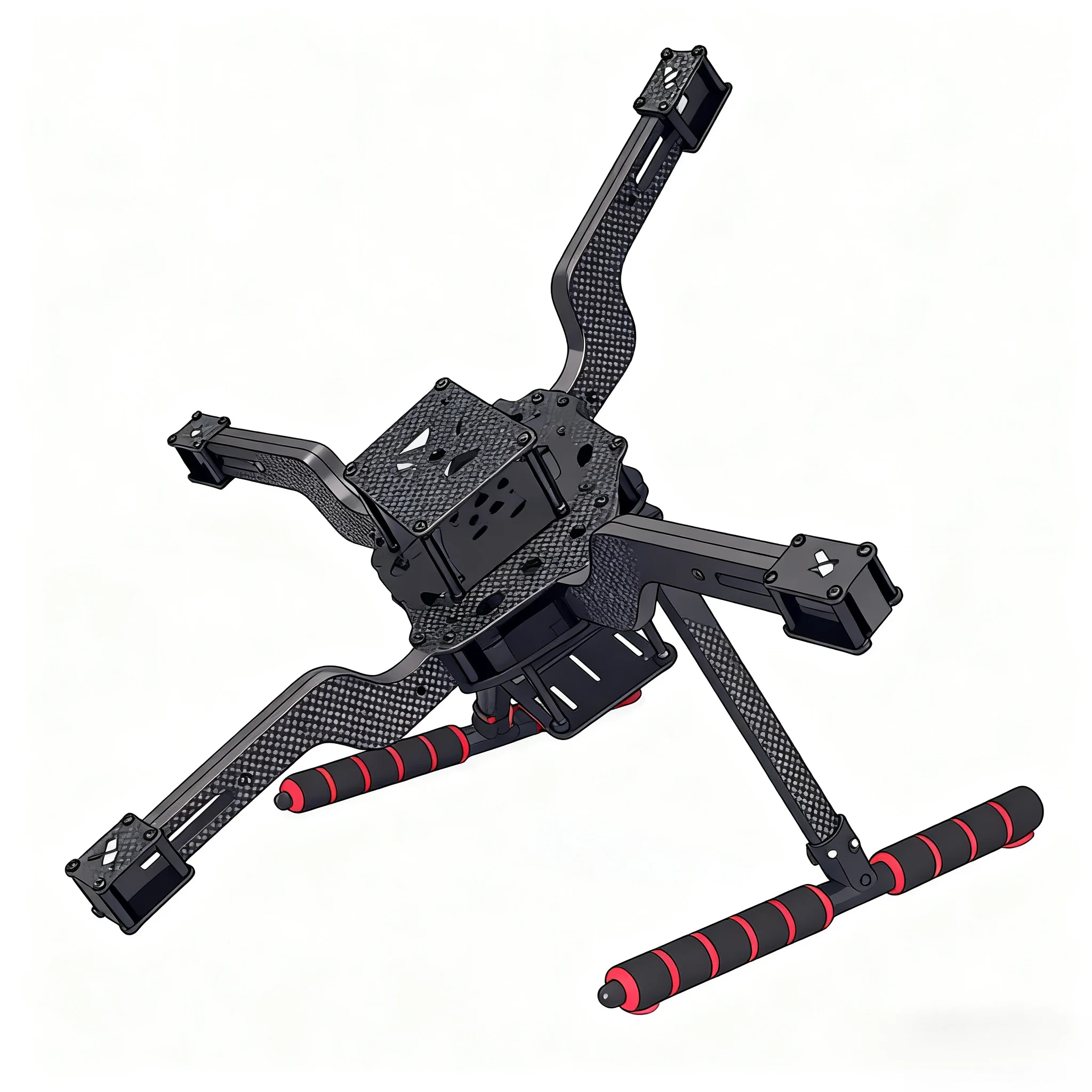 

RctoSky PIXHAWK2.4.8 32-bit flight controller autopilot M8N GPS drone FLY450 quadcopter flip frame BLHELI 30A ESC 2212 motor