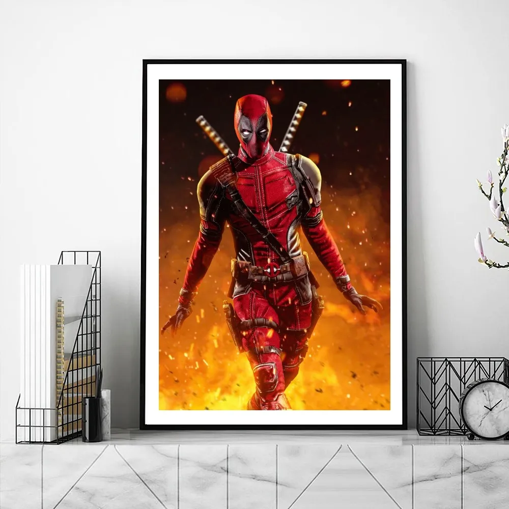 Bestia królestwo D-Deadpool-filmowa galeria plakatów wydruki samoprzylepne dekoracje do domu naklejki ścienne naklejka do pokoju życia