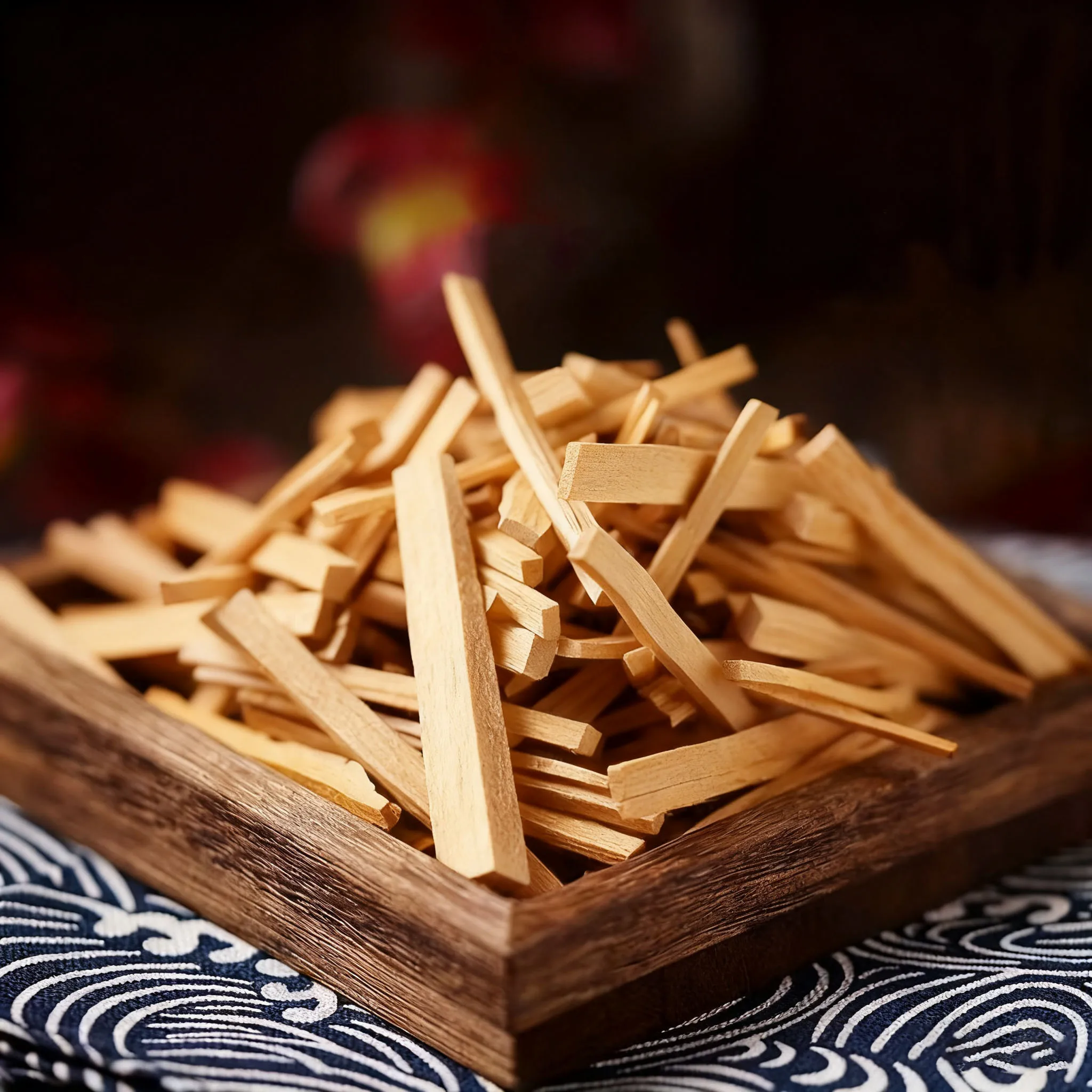 110 جرام، 130 قطعة تقريبًا، سجلات خشب الصندل الطبيعي، أعواد خشب الصندل التقليدية، أعواد خشبية مقسمة يدويًا، تنقية، شفاء، تأمل، تخفيف التوتر، الروائح