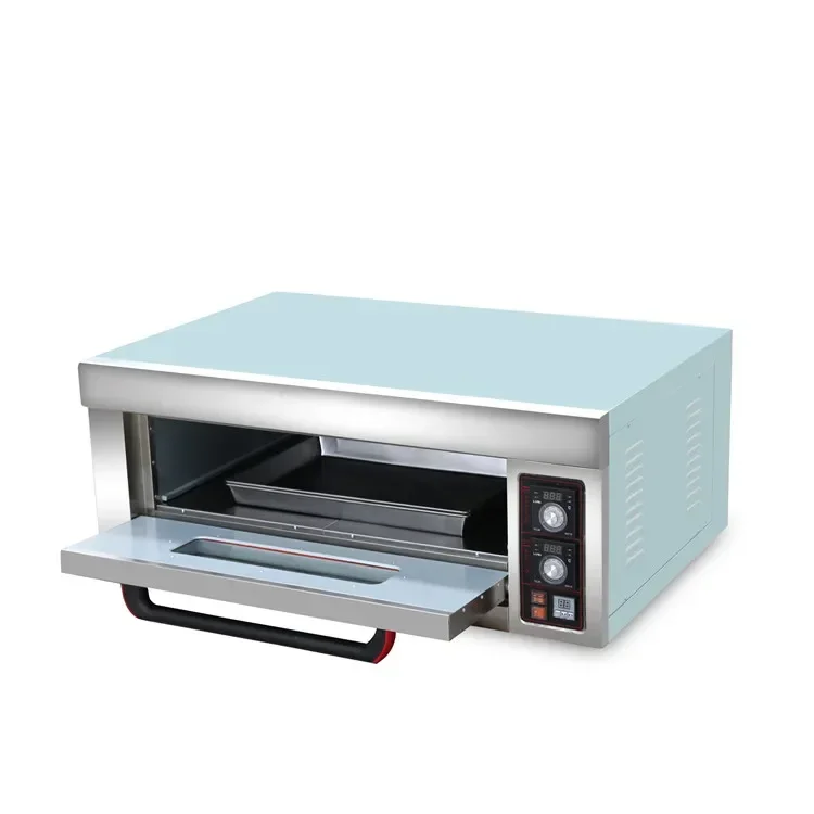 NP-15 Intelligent bakery machine 1 deck 2trays oven electric deck oven bakery equipment commercial electric oven