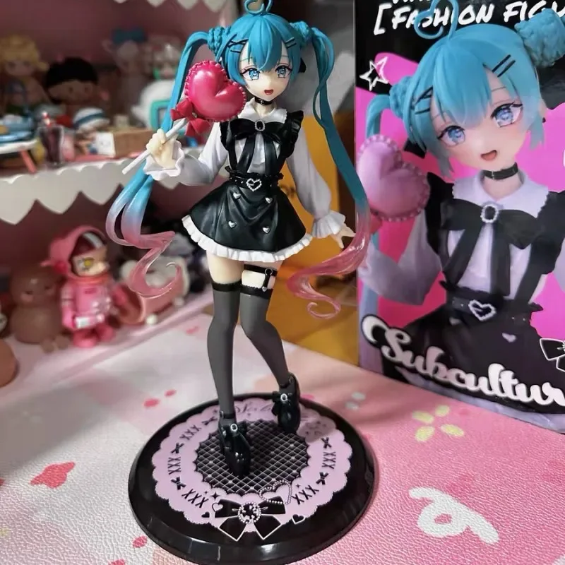 

Hatsune Miku Original TAITO Non Mainstream Fashion Subclture Anime Action Figures Model Collectible Toys Birthday Gift For Boys