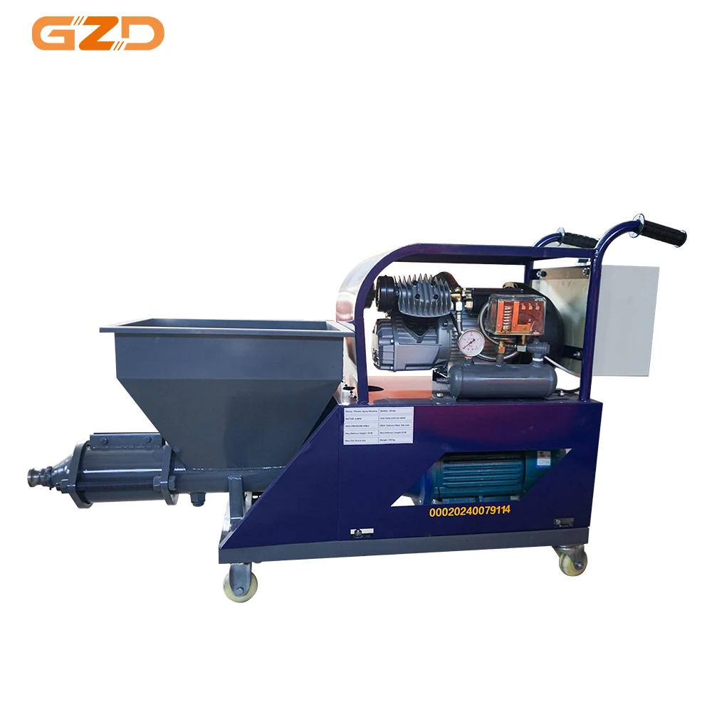 Plastering Machine Cement Wall Mortar Sprayer Multifunctional Mortar Spraying Machine