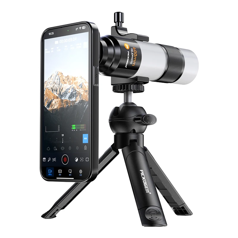 

*Mobile phone telephoto lens 400mm telescope high definition large aperture professional portrait concert shooting