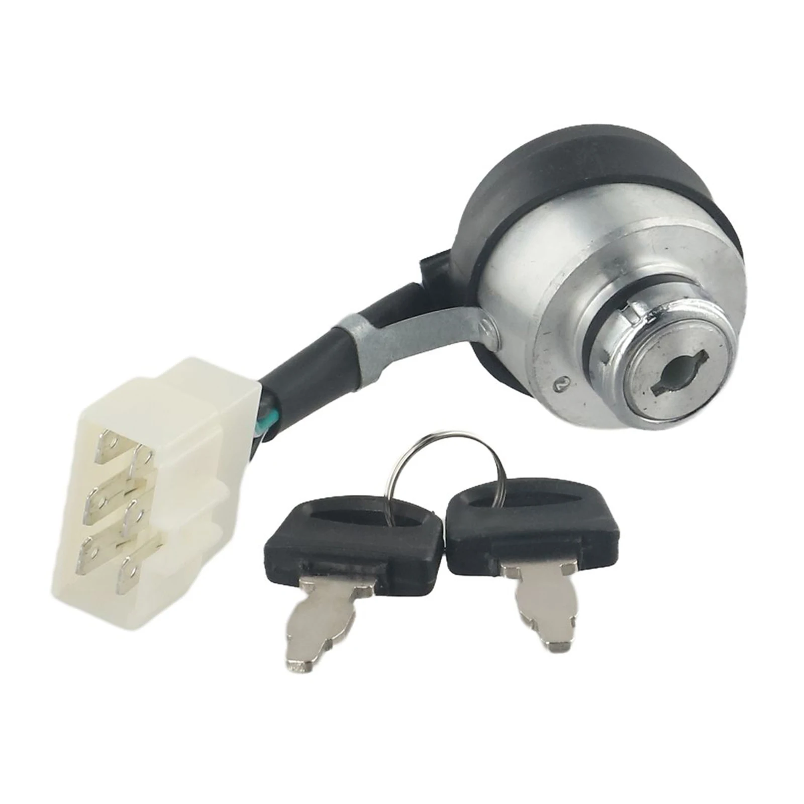Gas Generator Starter Ignition Switch for 2kW through 5kW Units with Mechanical Locking and Wire Terminal Inputs