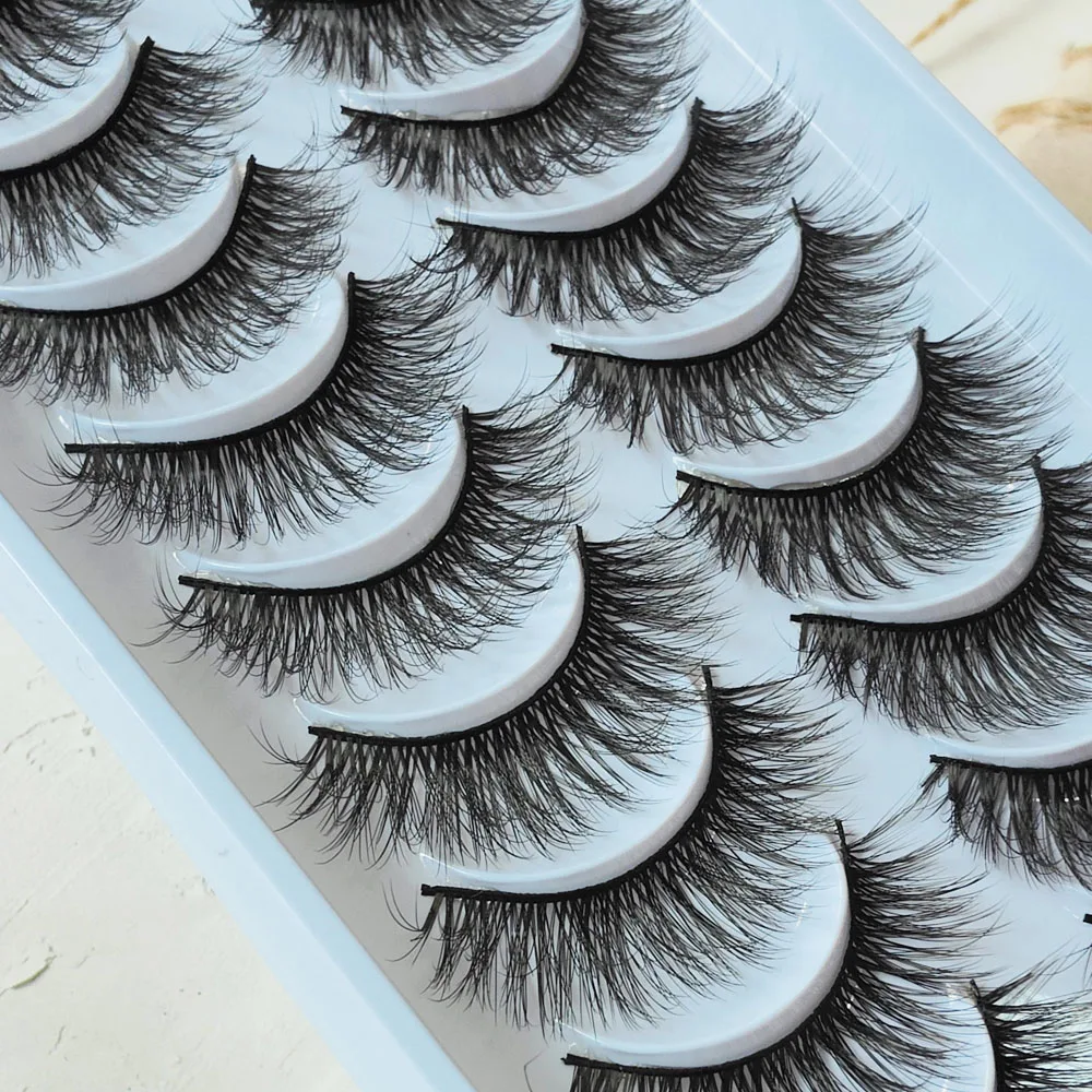 10 Pairs False Eyelashes