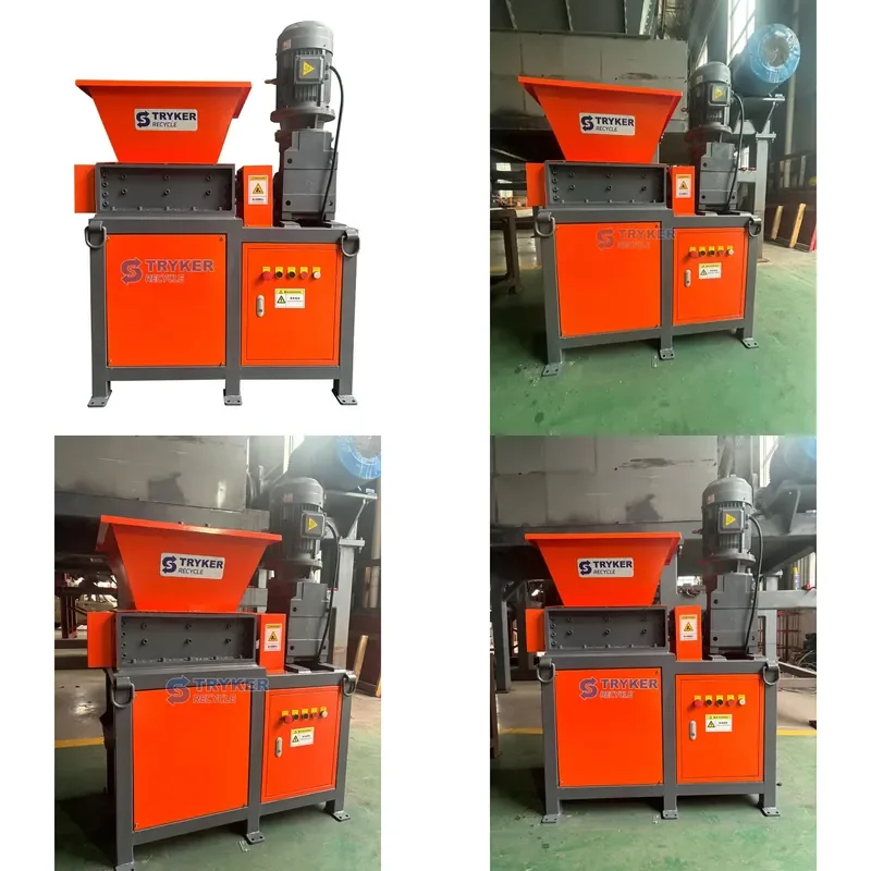 Recycling Machine 2026 Stryker ST-EB400 Heavy Motor 3KW Scrap Metal Shredder Machine Small Scale Aluminum Can Crusher