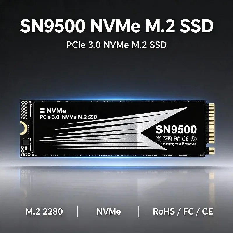 SN9500 SSD M.2 NVMe High Speed Internal Solid State Drive PCIe 3.0 Gaming Drive Works For Laptop PC Hard Disk