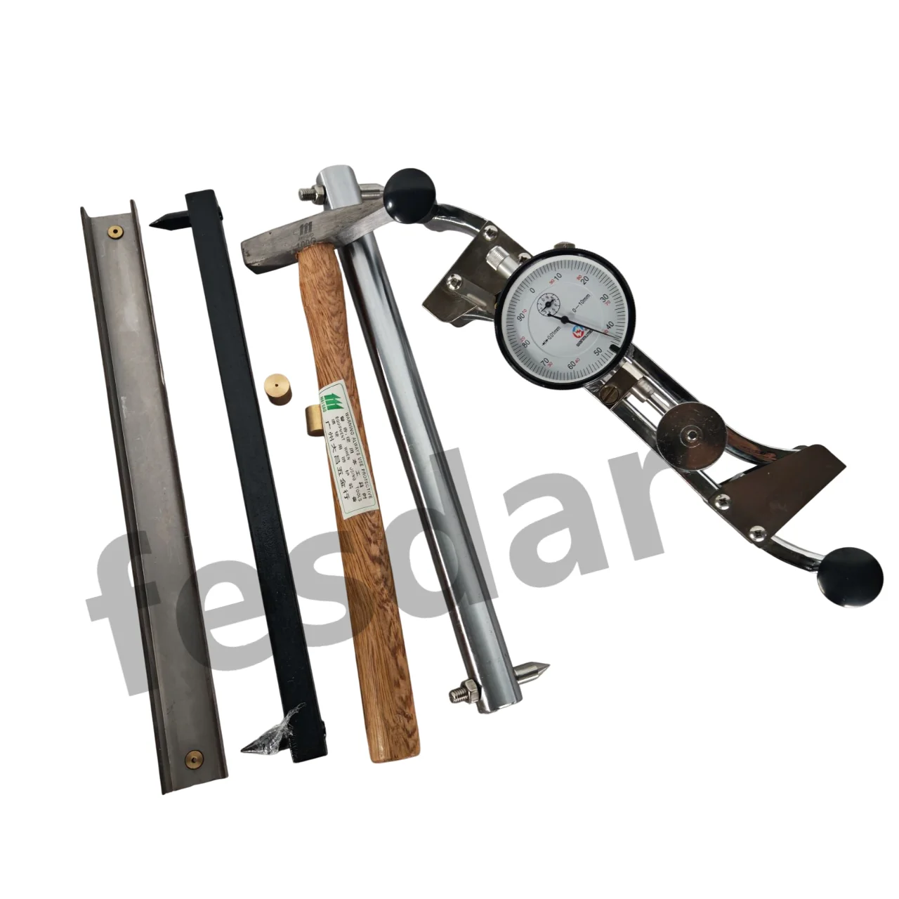 Portable Concrete Strain Meter Handheld Concrete Strain Gauge