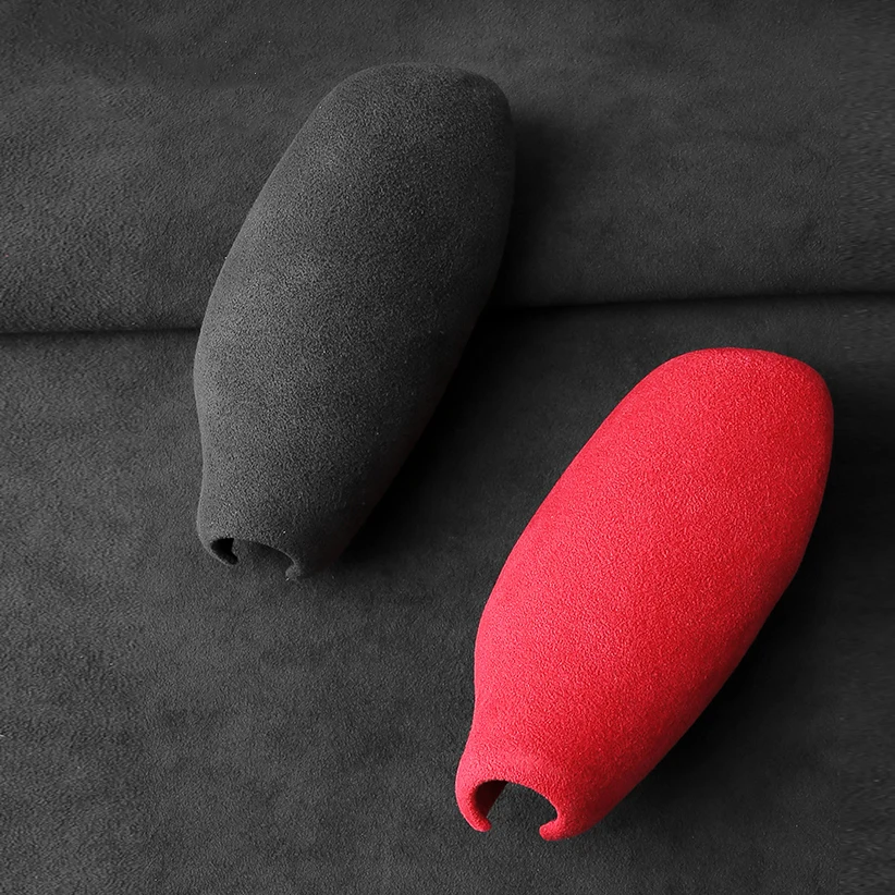 Gear Shift Knob Cover Alcantara Protective Shell For BMW 5 G30 G38 6 G32 7 G11 G12 X3 X4 G01 G02 G08 2018 2019 2020 2021 RHD LHD
