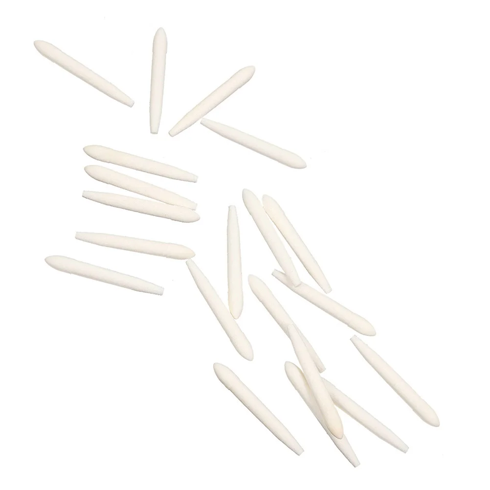 20 Pcs Replacement Nibs for Paint Pens Points Grease Practical Marking Fiber Marker Tips Sturdy Texture