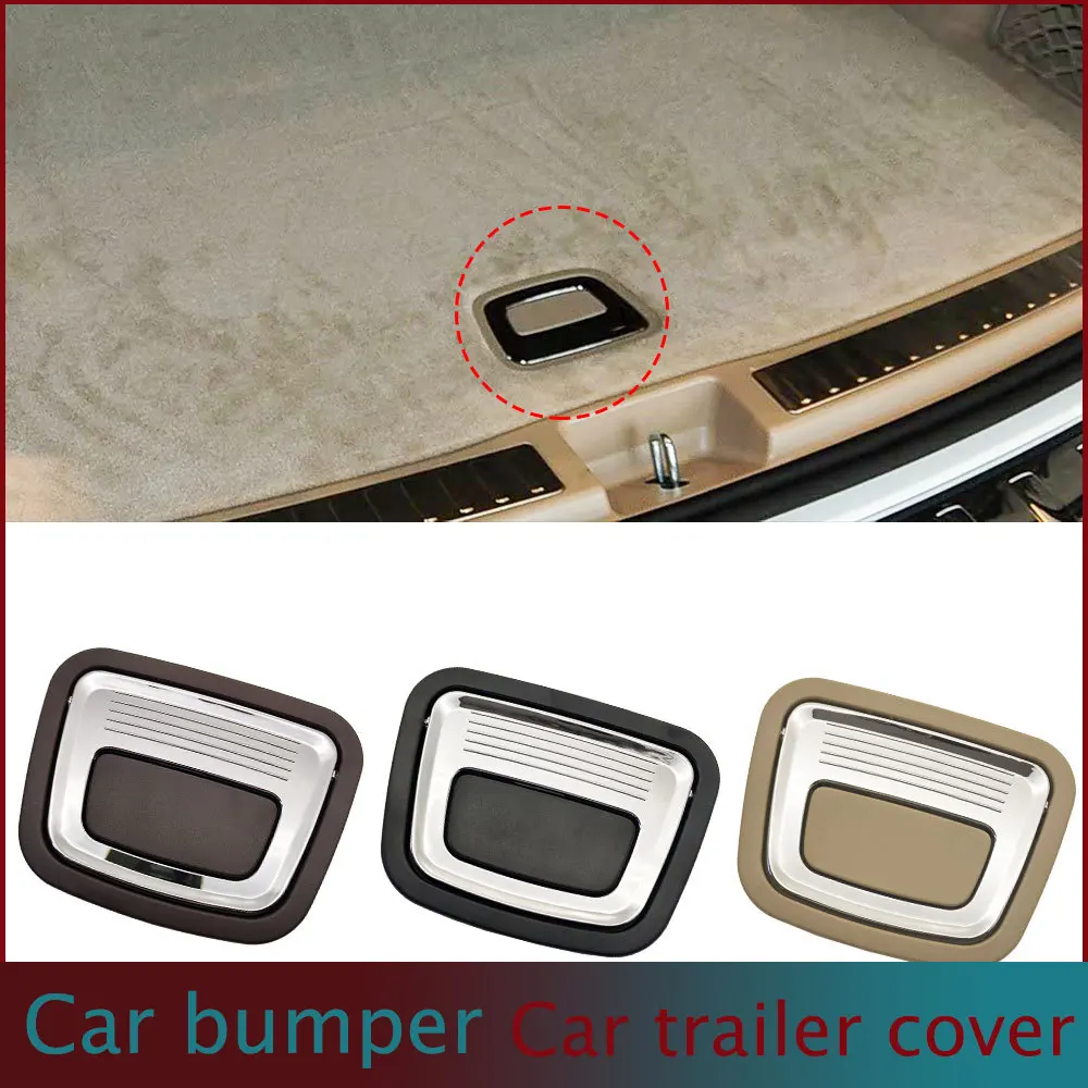 

For Mercedes W166 W292 Car Trunk Tail Cover Bottom Plate Mat Floor Carpet Handle Spare Tire Cover Lock For Benz ML GLE GLS Class