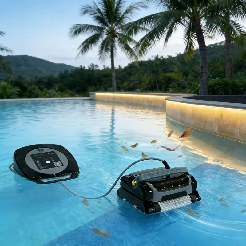 Intelligence Robotic Pool Cleaner Wall Climbing Automatic Swimming Pool Cleaning Robot