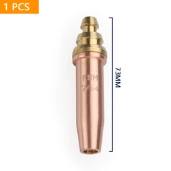 G02 oxygen-acetylene cutting nozzles Isobaric cutting tips for Gas machine CNC flame cutting machine