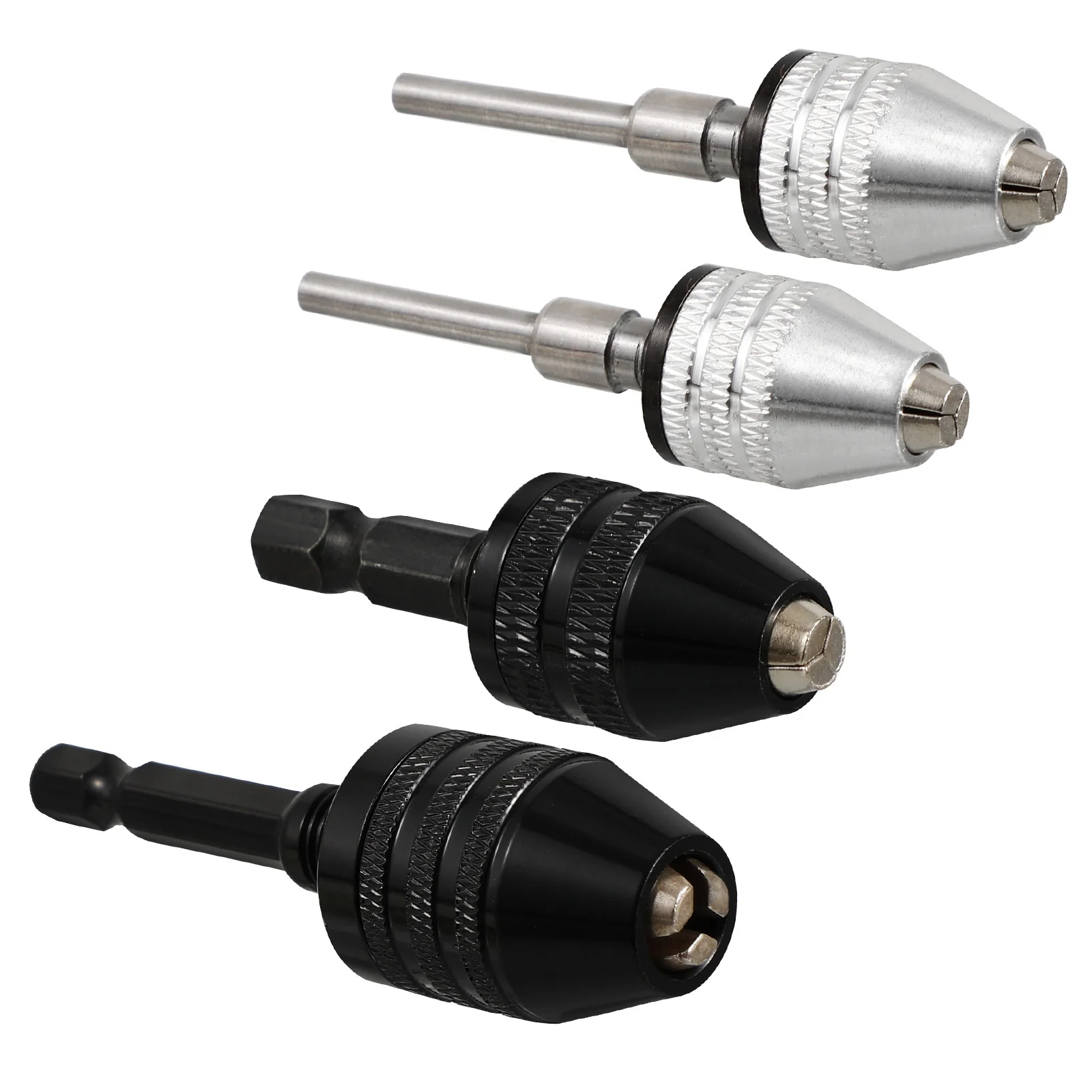 1 conjunto hex alça redonda broca mandril adaptador kit de conversão para chave de fenda elétrica impacto driver comutação rápida