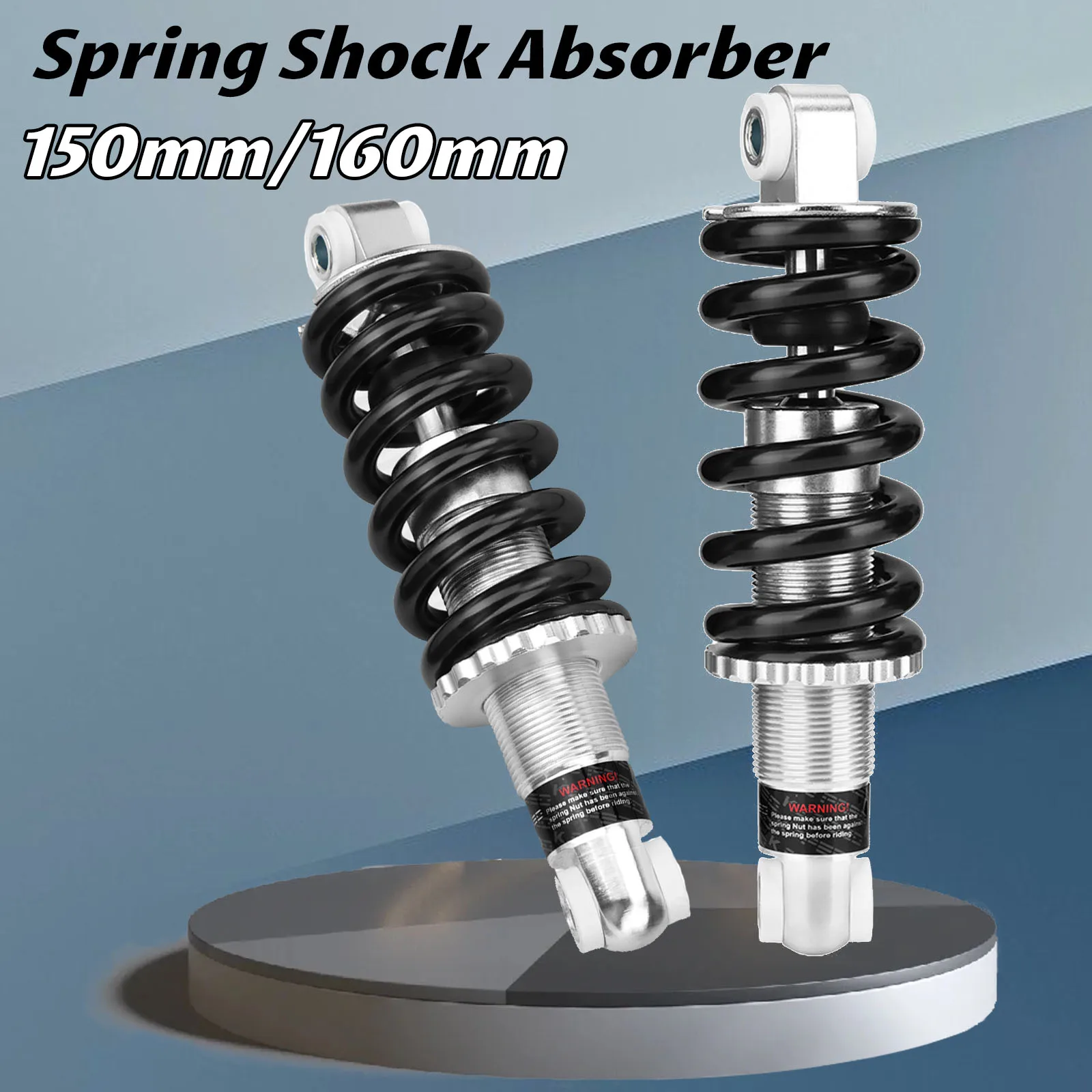 

150mm 160mm 155mm Spring Shock Absorber Exa Form Mtb Rear Coil Suspension Compression Shock For Scooter Mountain Electric Bike
