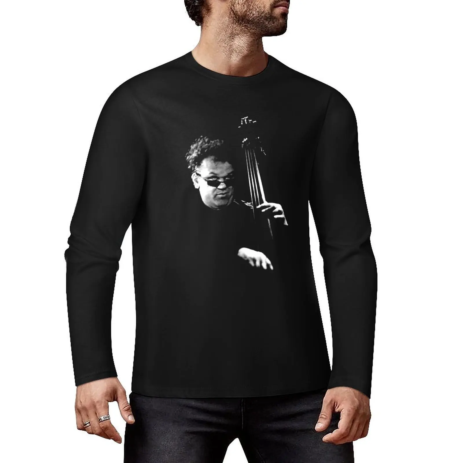 Dr. Steve Brule Jazz Bassist Long T-Shirt funny t shirts T-shirt for a boy black t shirt Tee shirt mens t shirt graphic