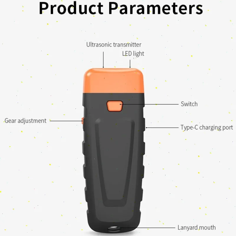 Anti Barking Device Ultrasonic Stop Dog Barking Device Pet Driving Away Dogs Cats Outdoor Preventing Dogs From Hurting People