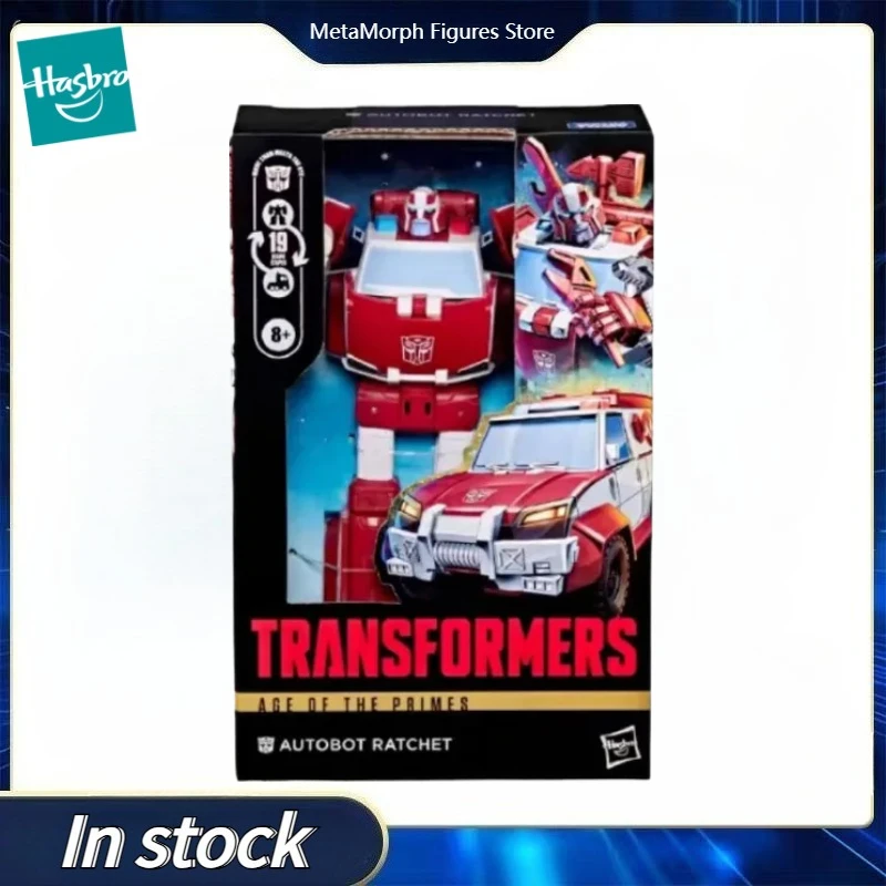 

Оригинальная коллекционная фигурка Hasbro Transformers Age of The Primes Autobot Ratchet, модель игрушки в стиле аниме