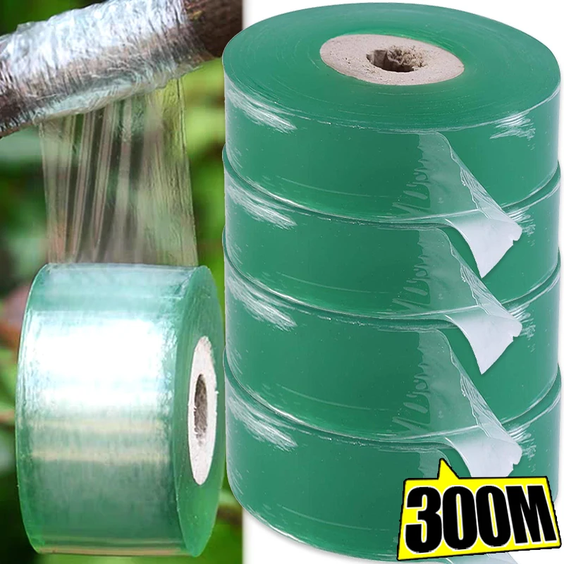 2cm 3cm Flexible Grafting Tape Film Self-adhesive Garden Tree Roll Tape Tree Plants Seedling Vine Tomato Grafting Accessories