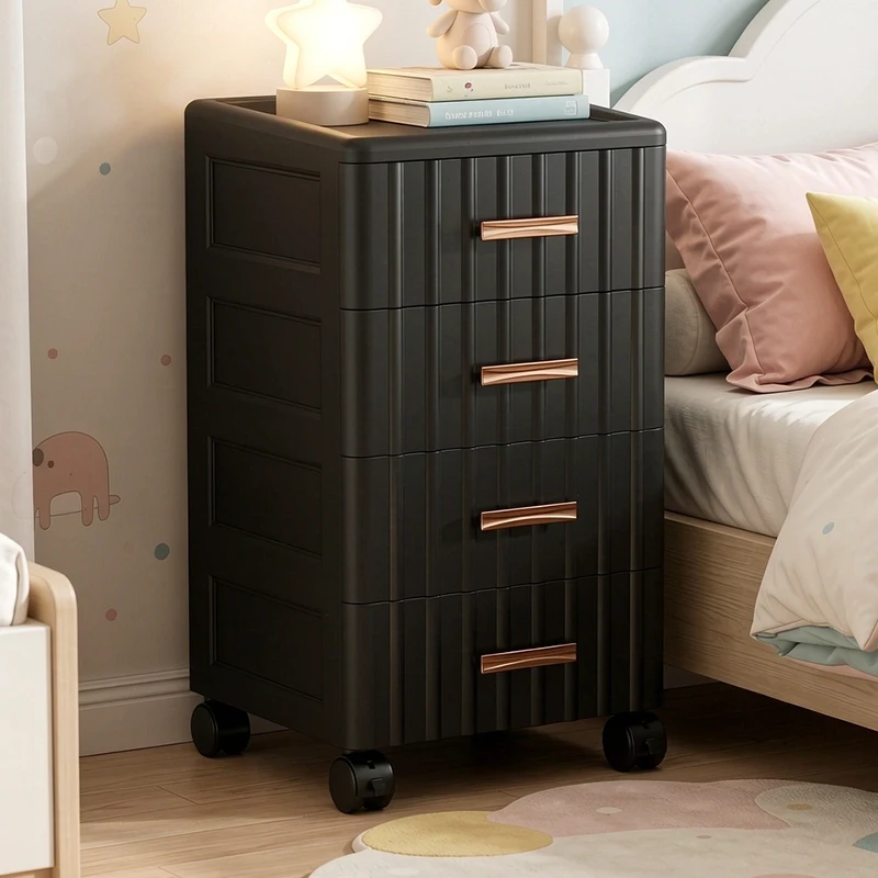 Modern Bedroom Storage Cabinet Footboard Drawer Cabinet for Living Room Organizer Miscellaneous Storage Solutions