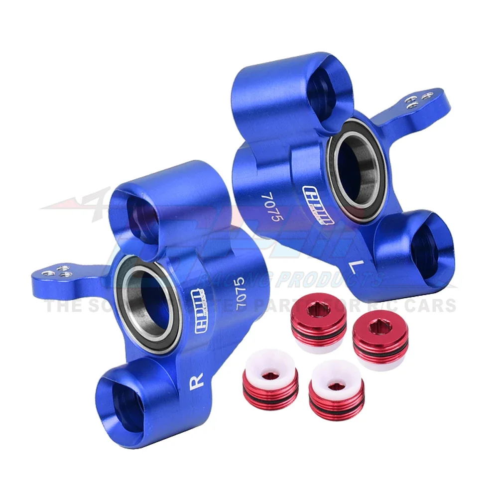 GPM Metal Alloy Front Steering Block Steering Cup Hub AR330505 for ARRMA 1/7 Big Rock 1/8 Kraton Notorious Outcast EXB 6S RC Car
