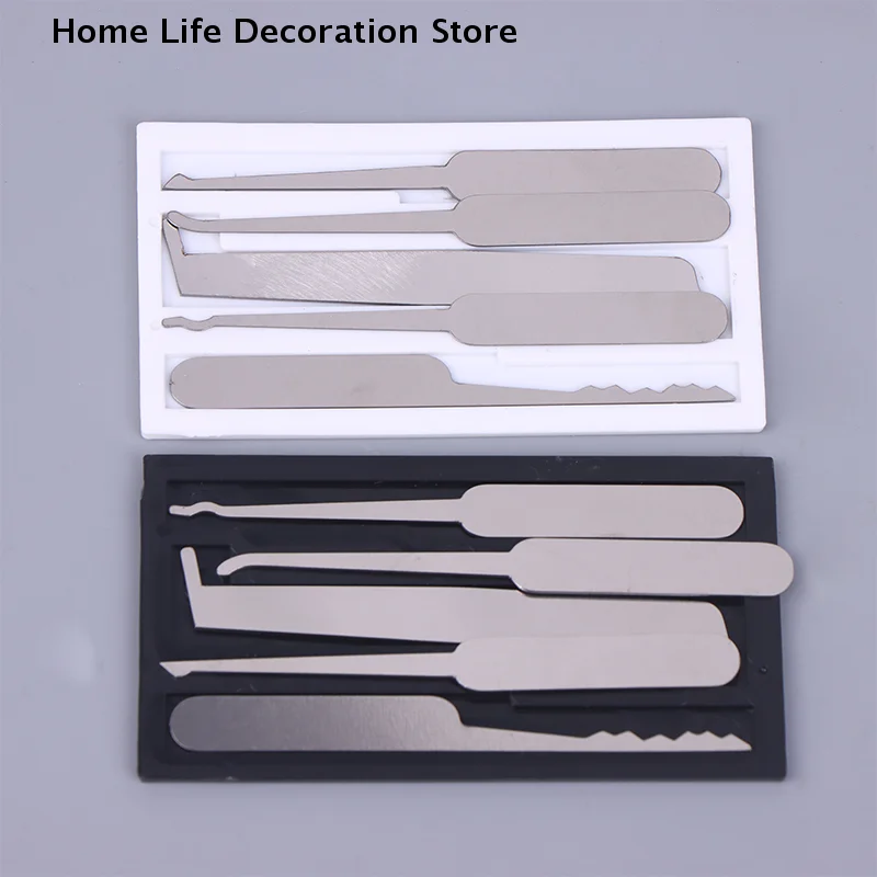 【TG】1Set A Must-have Hand Tool For Locksmith Enthusiasts New Upgrade And Thicken Classic Portable Card Tool Box