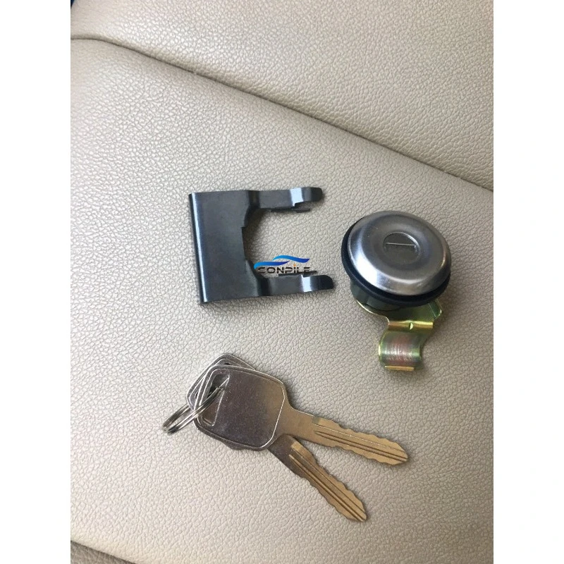 A set for NISSAN PICKUP Ruiqi P27 P31 D22 MP300 Key Fuel Tank Cap Lock Cylinder