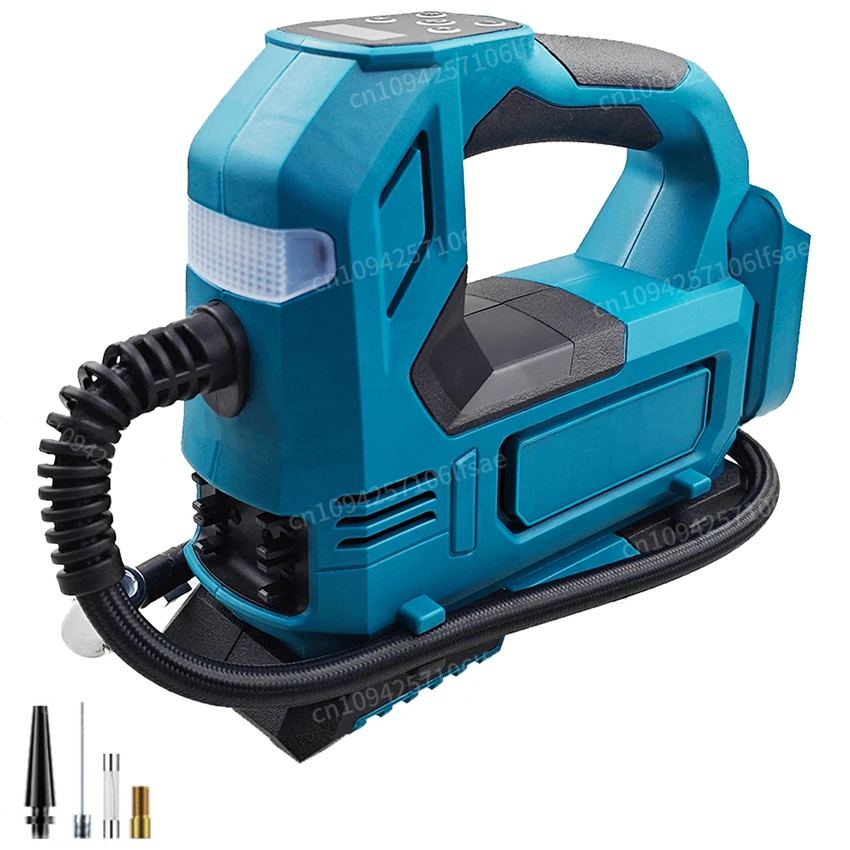 

Air Inflator Portable Car Air Compressor Pump Handled Digital Rechargable Air Compressor Bare Pneumatic Tool for Makita Battery