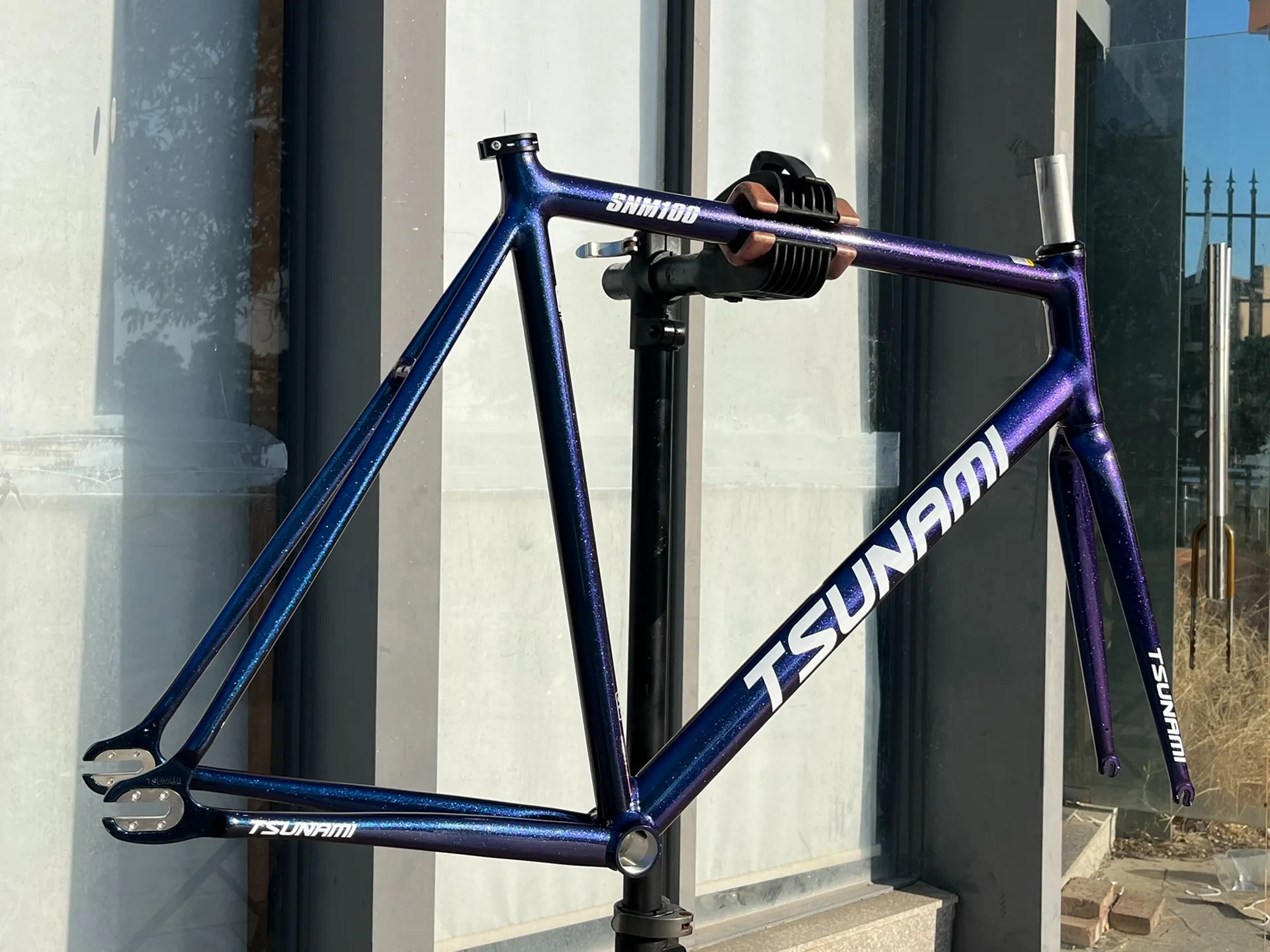 SNM100 Single Speed Chameleon Frame Fixie Frame TSUNAMI 700C Track