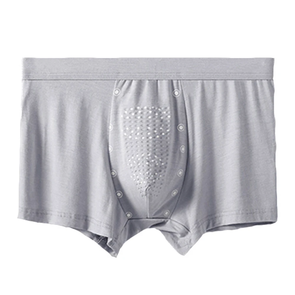 الرجال شبكة الملاكم السراويل لينة تنفس الحقيبة الملابس الداخلية السروال الرجال سراويل الملاكم رجل مريح #4