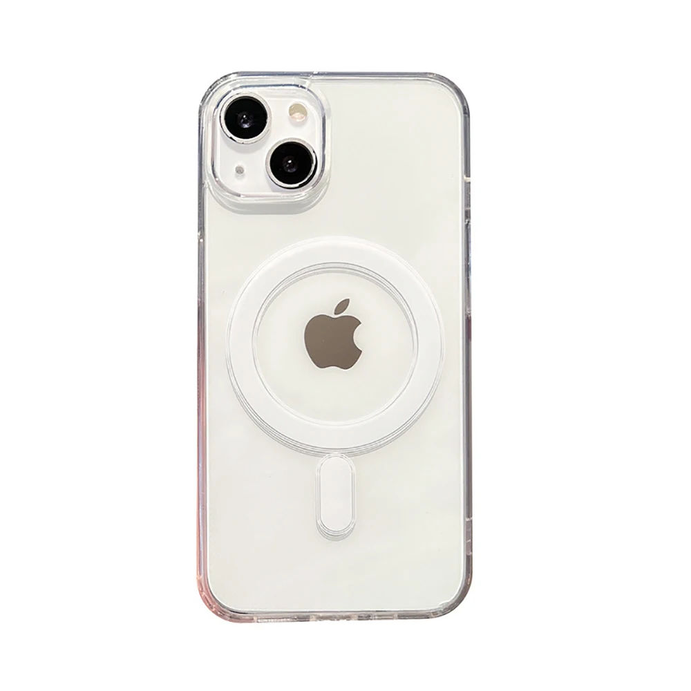 Phone Clear Case for Magsafe Mag Safe iPhone 15 Pro Max 14 Plus 13 Mini 12 11 X XS XR SE 2022 2020 15Pro 14Pro Cover Accessories