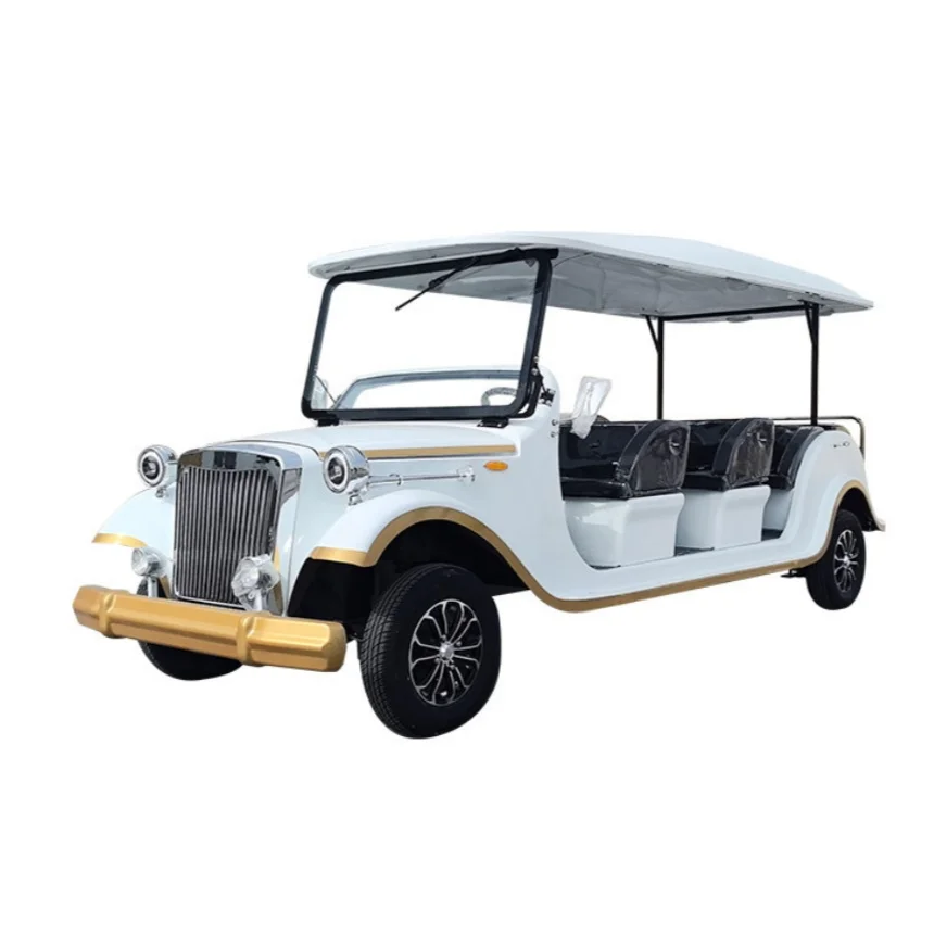 New Customized High Quality Fashionable Color Electric Vintage Classic Vintage Car Lead-Acid Battery Lithium Battery Optional