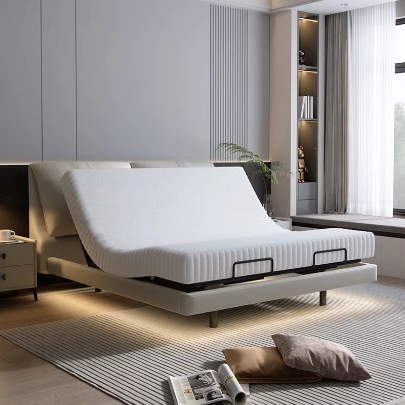 

Art bed double bed 1.8 meters 2 meters furniture elephant ears light luxury modern simple suspension electric master bedroom bed