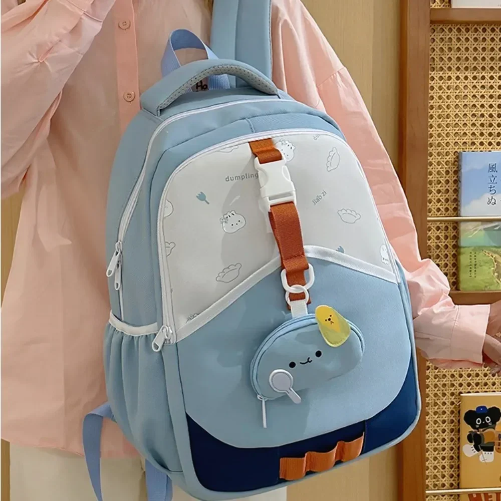 

Fashion Cute Backpack Lightweight Large Capacity School Bag Nylon Material Waterproof School Backpack for Boy Gril