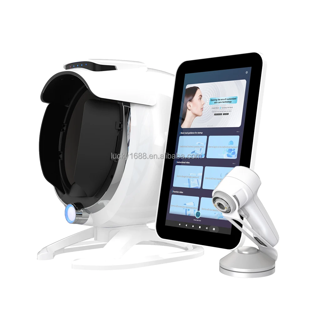 2026 Newest Digital Skin Scanner 3D Analyzer Portable Magic Mirror Facial Skin Analysis Machine With Best Price