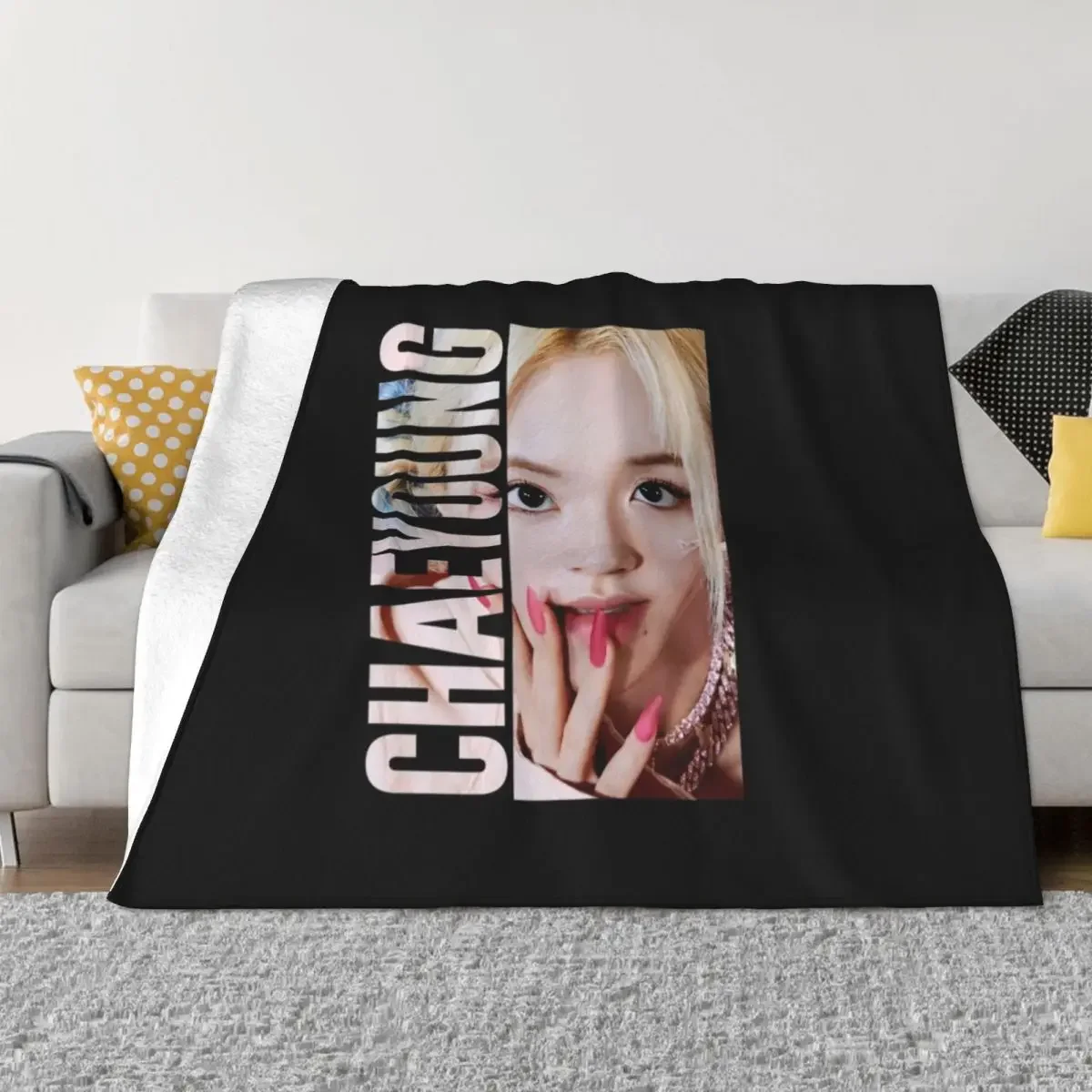 KPOP CHAEYOUNG Throw Blanket Quilt Blanket Blankets for babies For Sofa