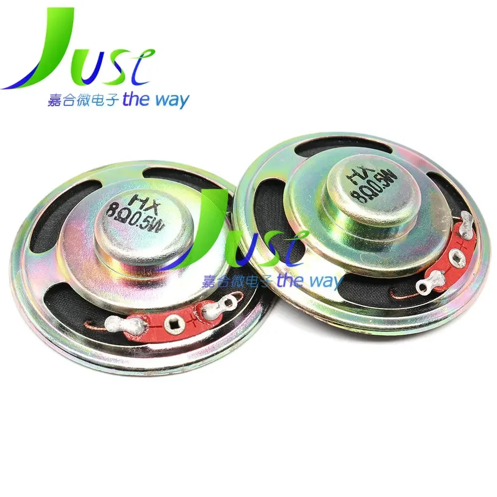 2pcs/lot New Ultra-thin Speaker 8 Ohms 0.5 watt 1W 8R Paper Cone Speaker Diameter 45MM 50MM 57MM 5.0CM 5.7CM 8ohm 0.5W