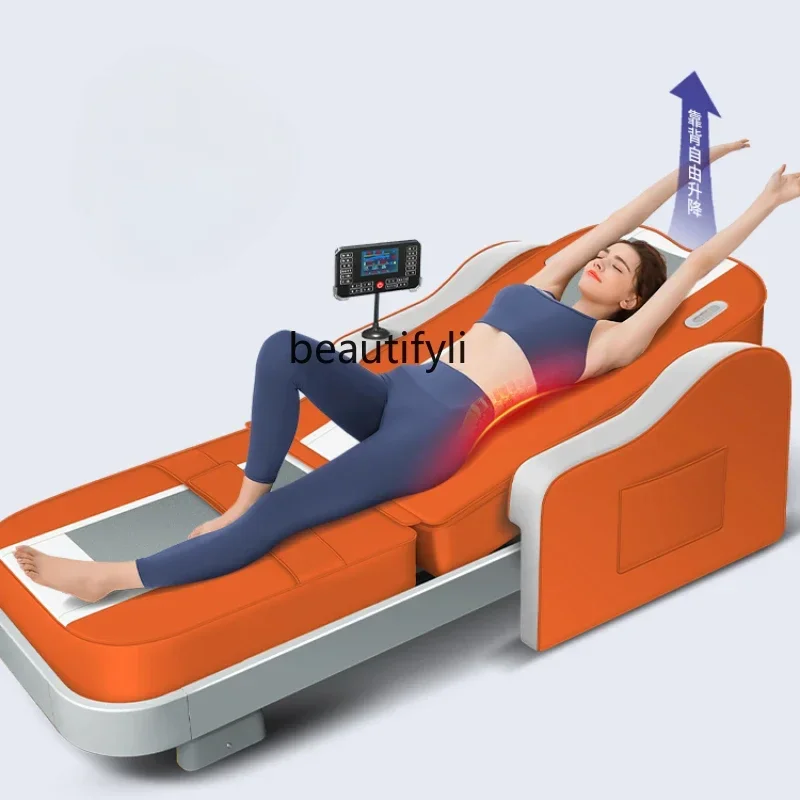 Multifunctional Tepidity Therapy Bed Spine Cervical Spine Lumbar Jade Electric Massage Massage Couch