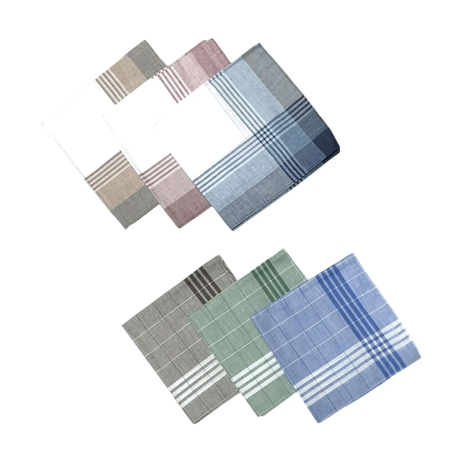 6x مناديل رجالية مناديل رجالية جيب مناسب للآباء وعرسان الزفاف #1