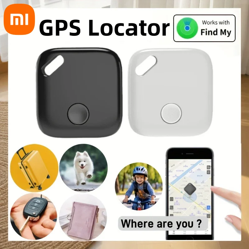 

Xiaomi Smart Tag Global Locator Mini GPS Tracker Works For iOS Find My APP Anti-lost Finder Locator Keys Wallet Car Pet Luggage
