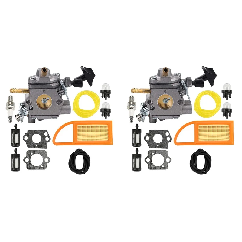 

TKOH-2X BR 600 Carburetor Air Filter Fuel Carb Repower Kit For Stihl BR500 BR550 BR600