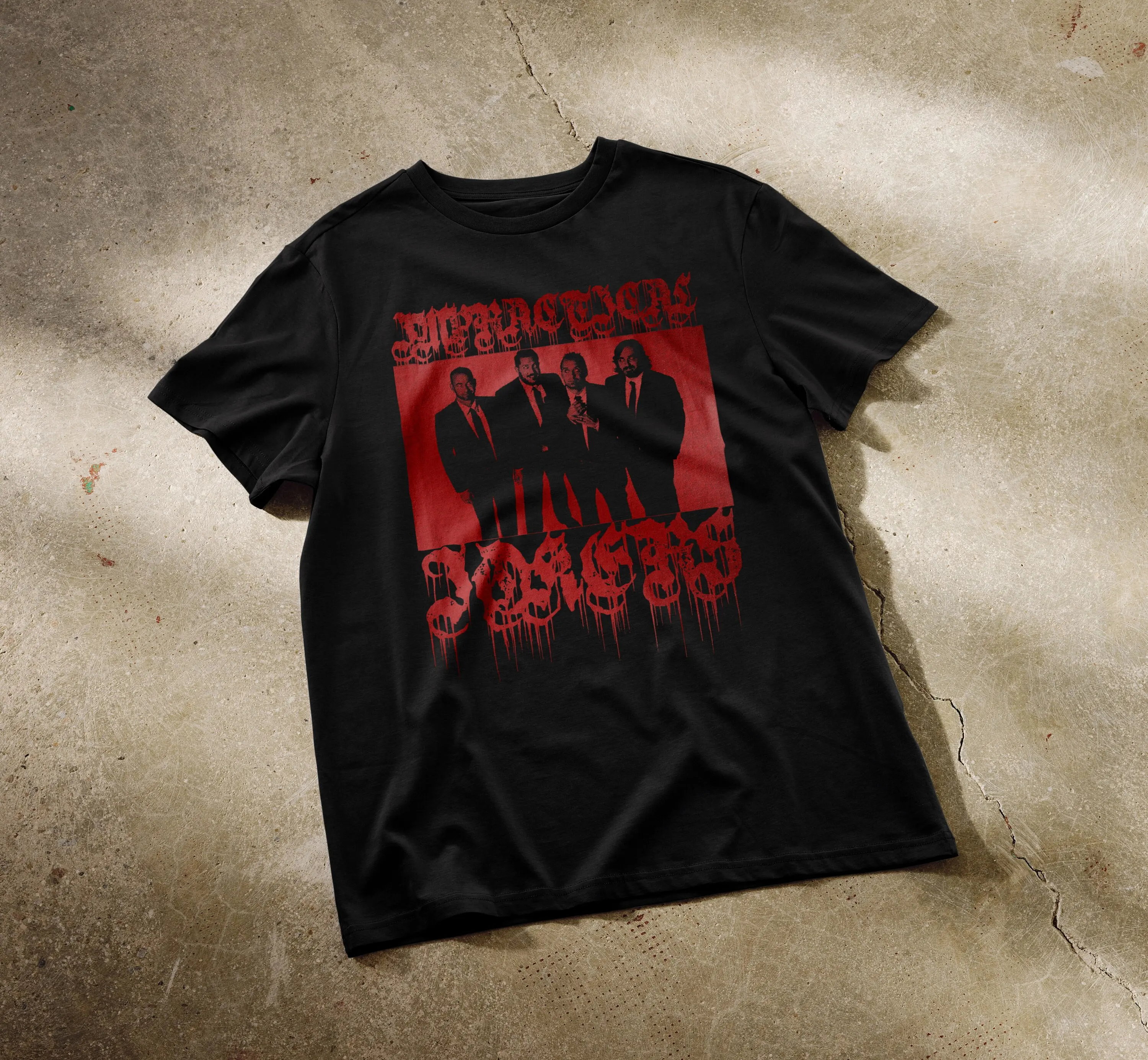 Impractical Jokers Death Metal T Shirt Funny Meme Shirts Weird Tv Show Punk Band Hardcore