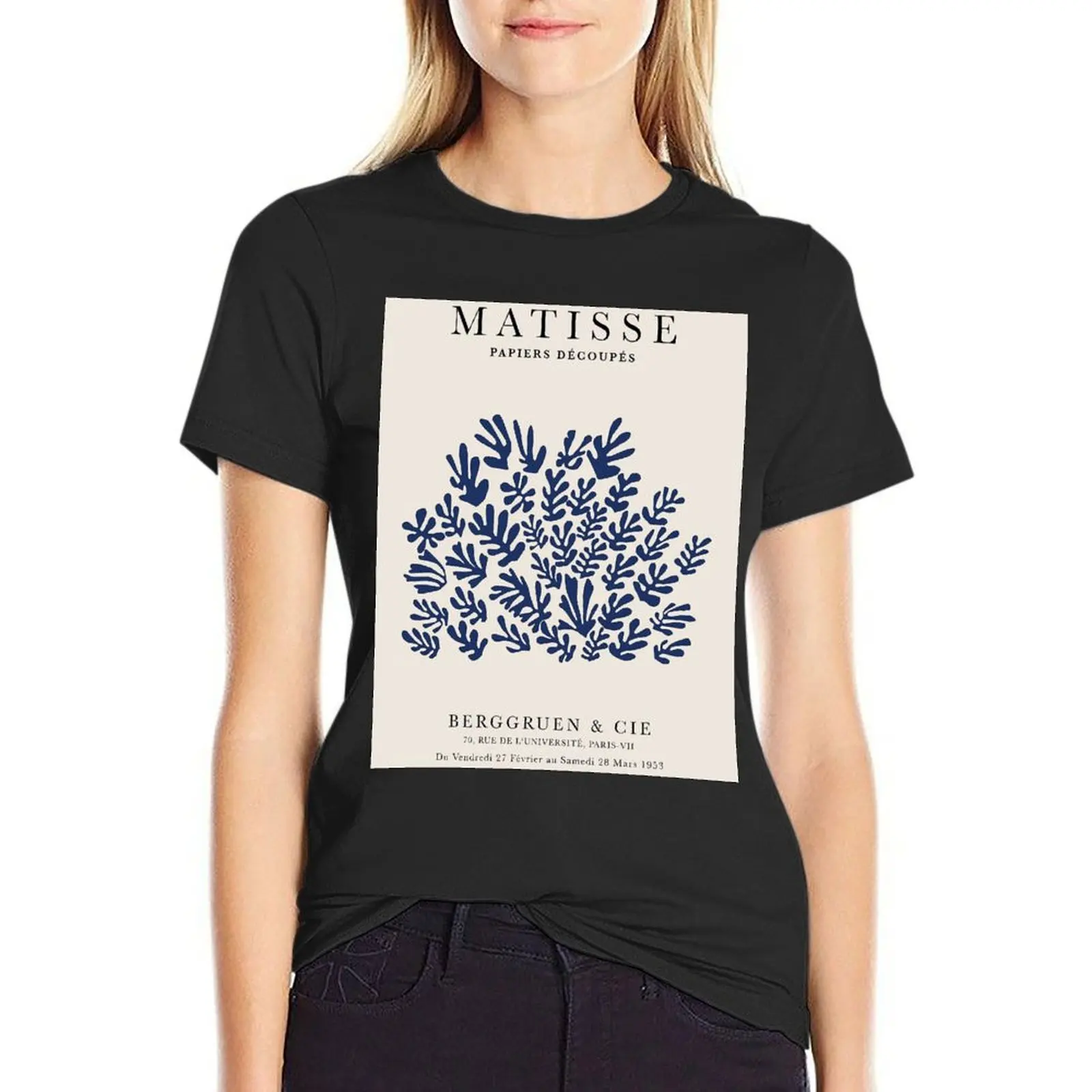 

The Shrubs T-Shirt cute tops new edition blacks Summer Women's clothing