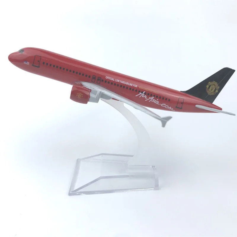 16CM Manchester United Airbus 320 stopu Model samolotu prezent dla lotnictwa