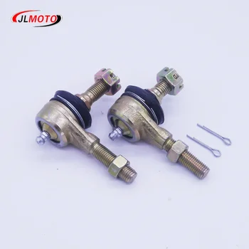 1 para zestawów końcówek drążka kierowniczego M10-M10 przegub kulowy smar montażowy pasuje do chińskiego elektrycznego ATV 50cc 110cc 150cc 200cc 250cc 300cc Buggy