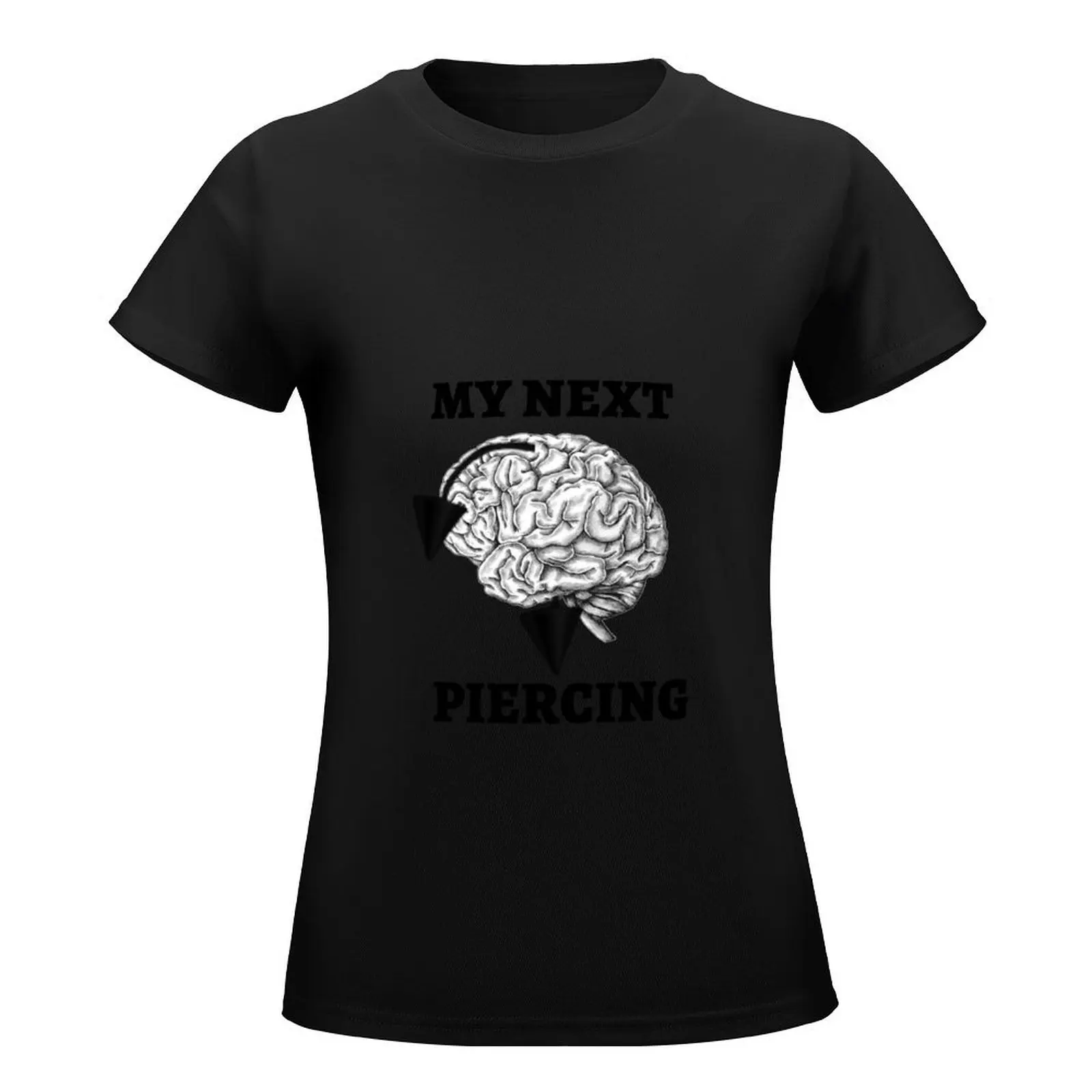 my next piercing T-Shirt Aesthetic clothing animal print animal print shirt for girls spring clothes Women 2024