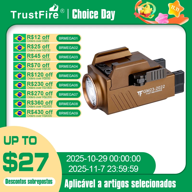 yZ[zTrustfire GM23 LED ^NeBJd 800 [ [dv ~jCg NCbN[X sJeBj[ USB [dt