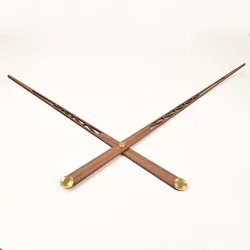 Nordic Modern Large Size Wood Pointer Large Torque Quartz Diy Clock Accessories Black Walnut Long Clock Hands Timepiece Parts